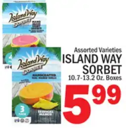 C Town ISLAND WAY SORBET offer