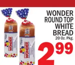 C Town WONDER ROUND TOP WHITE BREAD offer