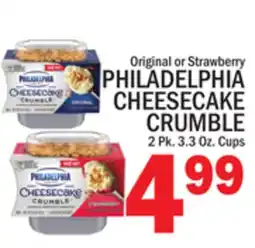 C Town PHILADELPHIA CHEESECAKE CRUMBLE offer