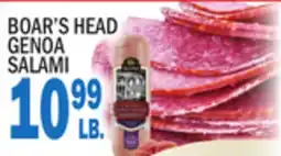 C Town BOAR'S HEAD GENOA SALAMI offer
