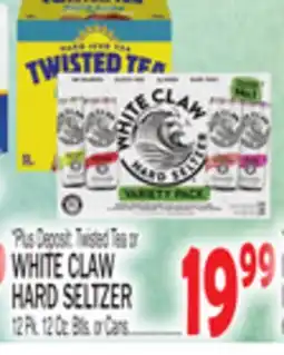 C Town TWISTED TEA OR WHITE CLAW HARD SELTZER offer