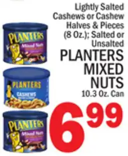 C Town PLANTERS MIXED NUTS offer