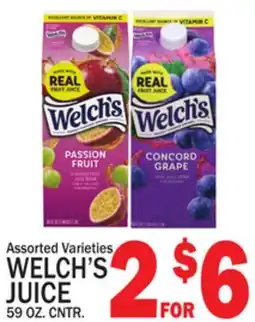 C Town WELCH'S JUICE offer