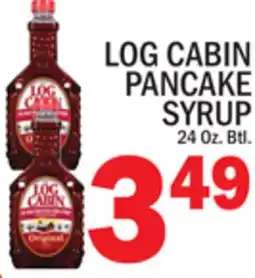 C Town LOG CABIN PANCAKE SYRUP offer