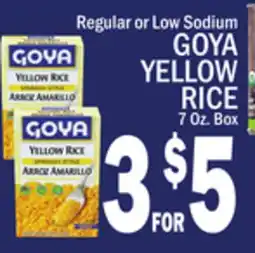 C Town GOYA YELLOW RICE offer