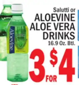 C Town ALOEVINE ALOE VERA DRINKS offer