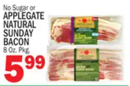 C Town APPLEGATE NATURAL SUNDAY BACON offer