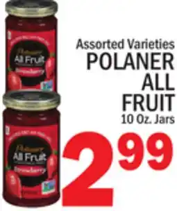 C Town POLANER ALL FRUIT offer