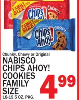 C Town NABISCO CHIPS AHOY! COOKIES FAMILY SIZE offer