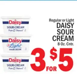 C Town DAISY SOUR CREAM offer