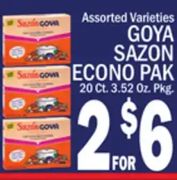 C Town GOYA SAZON ECONO PAK offer