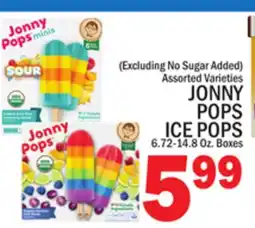C Town JONNY POPS ICE POPS offer