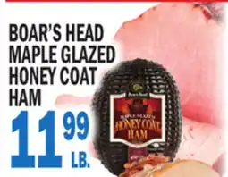 C Town BOAR'S HEAD MAPLE GLAZED HONEY COAT HAM offer