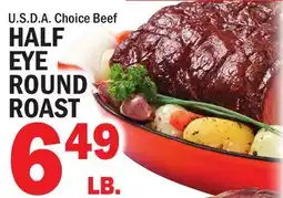 C Town HALF EYE ROUND ROAST offer