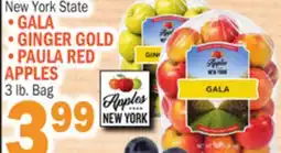 C Town GALA, GINGER GOLD, PAULA RED APPLES offer