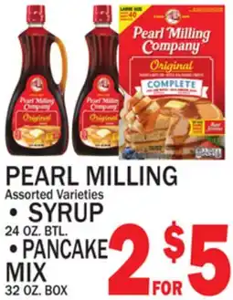 C Town PEARL MILLING • SYRUP • PANCAKE MIX offer