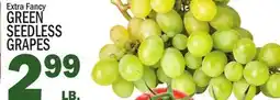 C Town GREEN SEEDLESS GRAPES offer