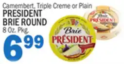 C Town PRESIDENT BRIE ROUND offer