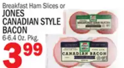 C Town JONES CANADIAN STYLE BACON offer