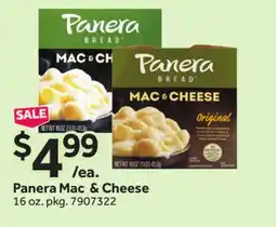 Stop&Shop Panera Mac & Cheese offer