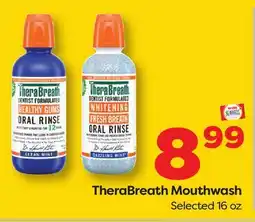 Weis Markets TheraBreath Mouthwash offer