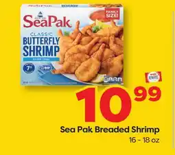 Weis Markets Sea Pak Breaded Shrimp offer