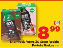 Weis Markets Shamrock Farms 30 Gram Rockin' Protein Shakes offer
