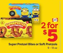 Weis Markets Super Pretzel Bites or Soft Pretzels offer