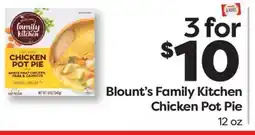 Weis Markets Blount's Family Kitchen Chicken Pot Pie offer