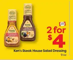 Weis Markets Ken's Steak House Salad Dressing offer
