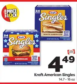 Weis Markets Kraft American Singles offer