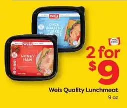 Weis Markets Weis Quality Lunchmeat offer