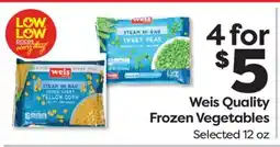 Weis Markets Weis Quality Frozen Vegetables offer