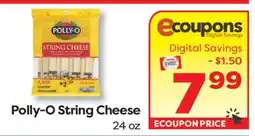 Weis Markets Polly-O String Cheese offer