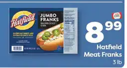Weis Markets Hatfield Meat Franks offer