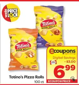 Weis Markets Totino's Pizza Rolls offer