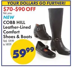 Boscov's COBB HILL Leather-Lined Comfort Shoes & Boots offer