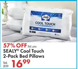 Boscov's SEALY Cool Touch 2-Pack Bed Pillows offer