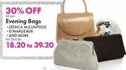Boscov's Evening Bags offer