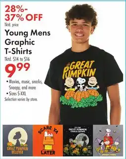 Boscov's Young Mens Graphic T-Shirts offer