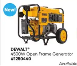 Lowe's 4500W Open Frame Generator offer