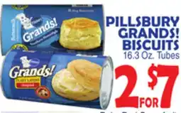 Bravo Supermarkets PILLSBURY GRANDS! BISCUITS offer