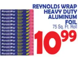 Bravo Supermarkets REYNOLDS WRAP HEAVY DUTY ALUMINUM FOIL offer