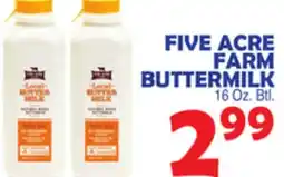 Bravo Supermarkets FIVE ACRE FARM BUTTERMILK offer