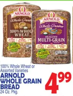 Bravo Supermarkets ARNOLD WHOLE GRAIN BREAD offer