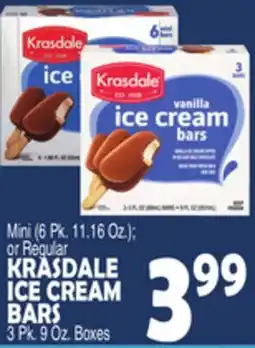 Bravo Supermarkets KRASDALE ICE CREAM BARS offer