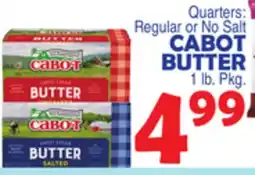 Bravo Supermarkets CABOT BUTTER offer