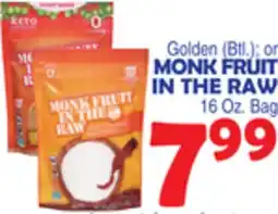 Bravo Supermarkets MONK FRUIT IN THE RAW 16 Oz. Bag offer