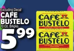 Bravo Supermarkets CAFE BUSTELO offer
