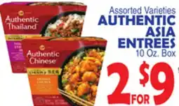 Bravo Supermarkets AUTHENTIC ASIA ENTREES offer